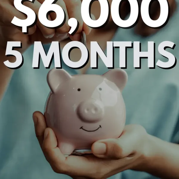 How to Save $6,000 in 5 Months: A Comprehensive and Realistic Guide